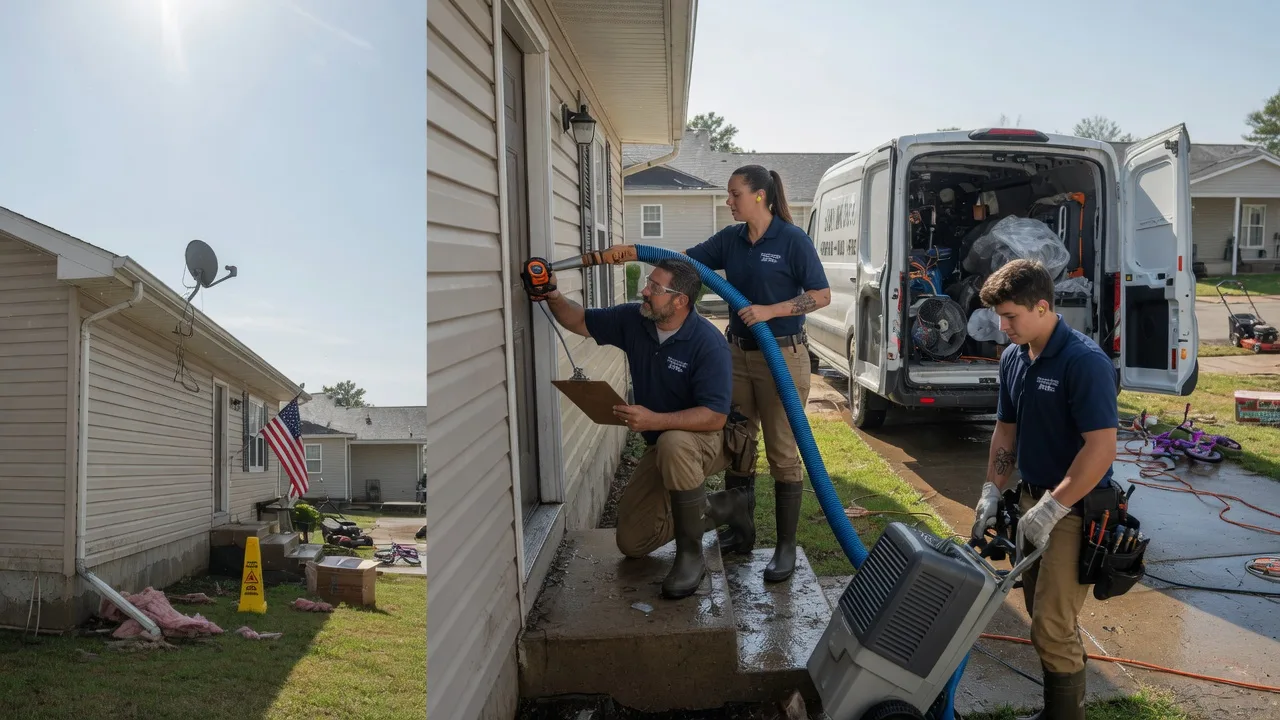 Ceiling Water Damage Restoration in Salem, AR near me